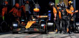 F1: McLaren supera Ferrari em paradas de box mais rápidas em 2025