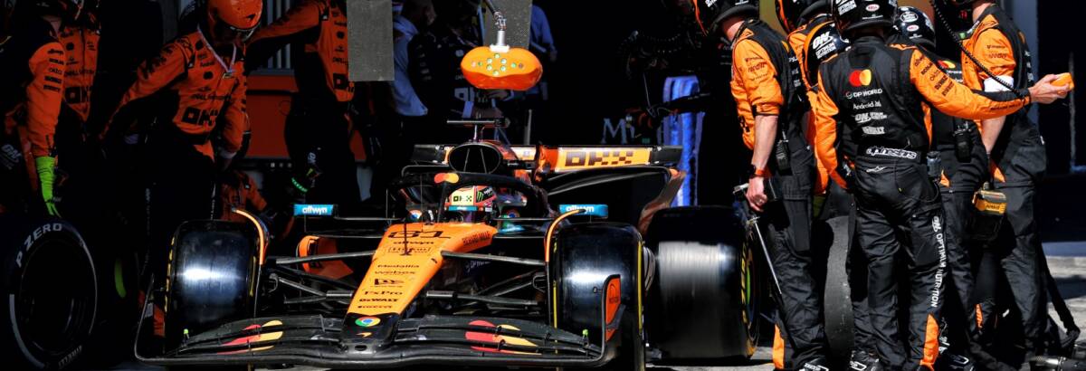 F1: McLaren supera Ferrari em paradas de box mais rápidas em 2025