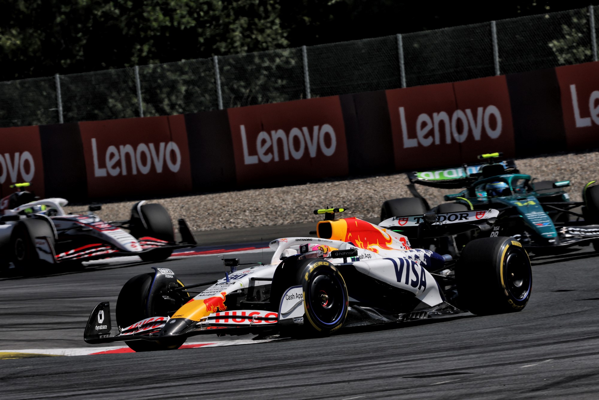 Galeria: As imagens do GP da Áustria deste domingo Liam Lawson (NZL) Racing Bulls VCARB 02.