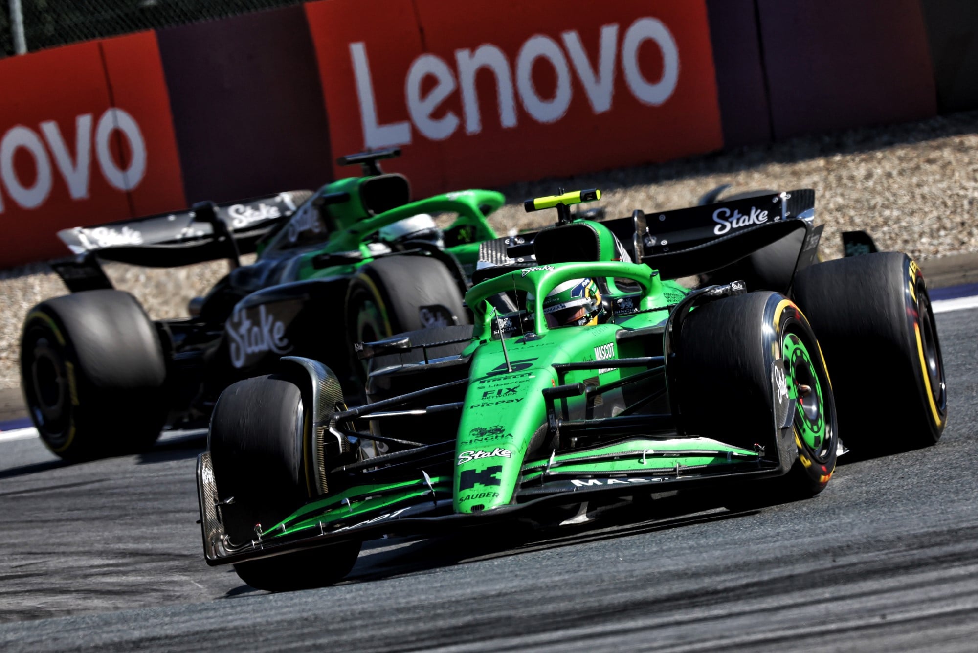 Galeria: As imagens do GP da Áustria deste domingo Gabriel Bortoleto (BRA) Sauber C45.