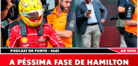 F1: Como Hamilton pode sair da péssima fase que vive na F1; ouça no podcast Em Ponto #681
