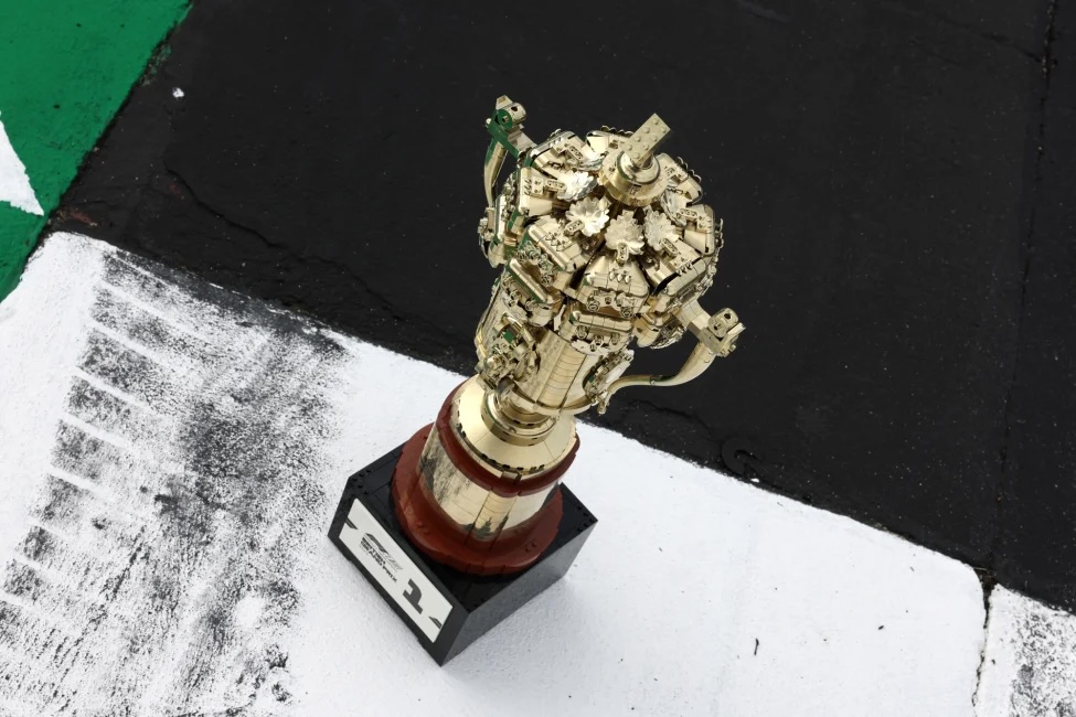 F1: Troféus de Lego serão entregues no pódio do GP da Inglaterra 2025 F1: Troféus de Lego serão entregues no pódio do GP da Inglaterra 2025