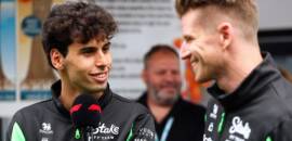 F1: Hulkenberg elogia relação positiva com Bortoleto