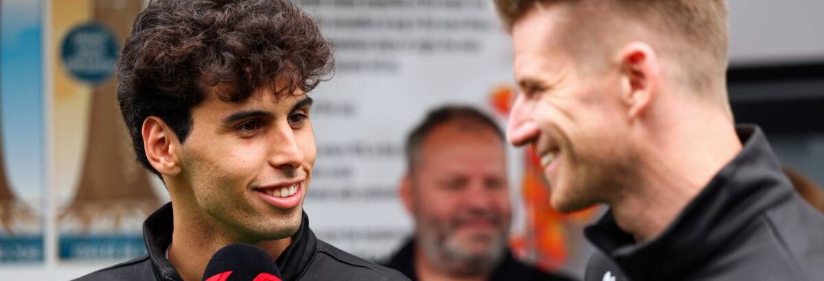 F1: Hulkenberg elogia relação positiva com Bortoleto