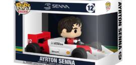 Candide lança novo Funko de Ayrton Senna, com edição que celebra trajetória do piloto na McLaren