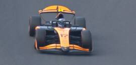 Dunne sobra em classificação e garante pole da F2 na Bélgica