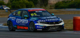 Tiago Pernía crava melhor tempo no TL2 do TCR South America em El Pinar