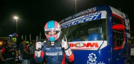 Corrida noturna histórica em Cascavel marca primeira vitória de Hugo Cibien na Copa Truck