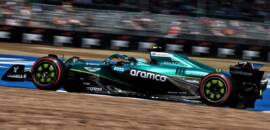 F1: Aston Martin considera que teve sexta-feira positiva em Silverstone