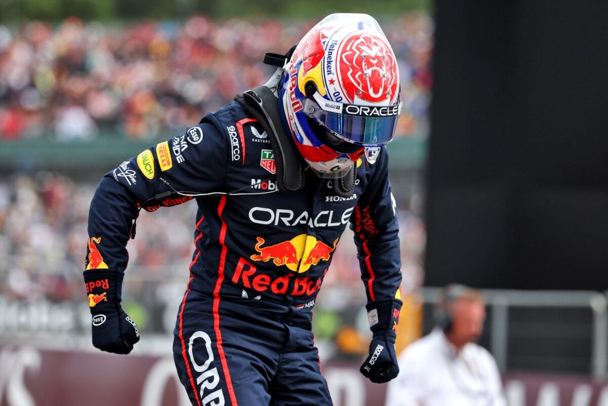 F1: Red Bull produz vídeo especial em homenagem a 200 GPs de Verstappen Max Verstappen (NLD) Red Bull Racing celebrates his pole position in qualifying parc ferme.