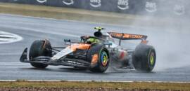 F1: Norris revela receio antes de vitória em Silverstone