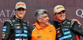F1: Stella admite mudanças no MCL39 que afetaram Norris