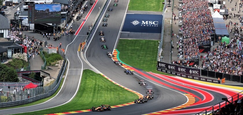 É Race Week! GP da Bélgica marca a décima etapa da F1 2026