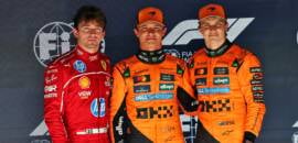 F1: FIA divulga o grid de largada oficial do GP da Bélgica 2025