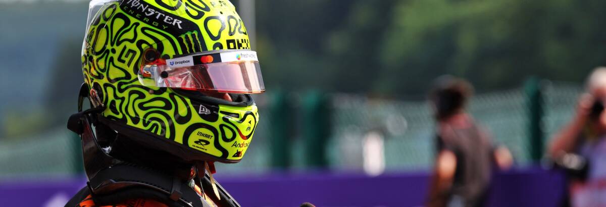 F1: Norris deixa mensagem após encontrar ídolo Rossi em Misano