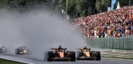 F1: Gráfico mostra que Norris teria vencido Piastri em Spa com DRS na volta final