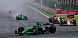 F1: Bortoleto ganha uma posição da largada e é nono no GP da Bélgica