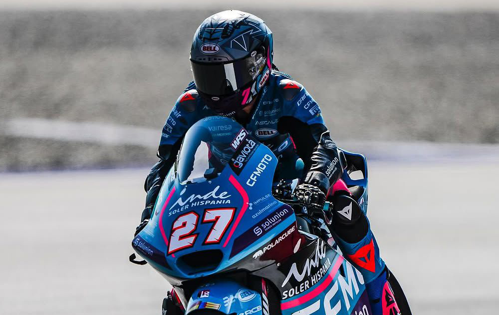 Moto2: Holgado se beneficia de punição contra González e é pole na Áustria. Moreira larga em segundo