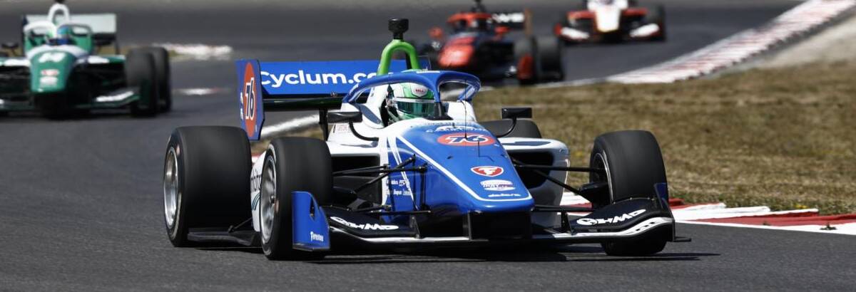 Collet acerta volta no final e fatura pole da Indy NXT em Portland