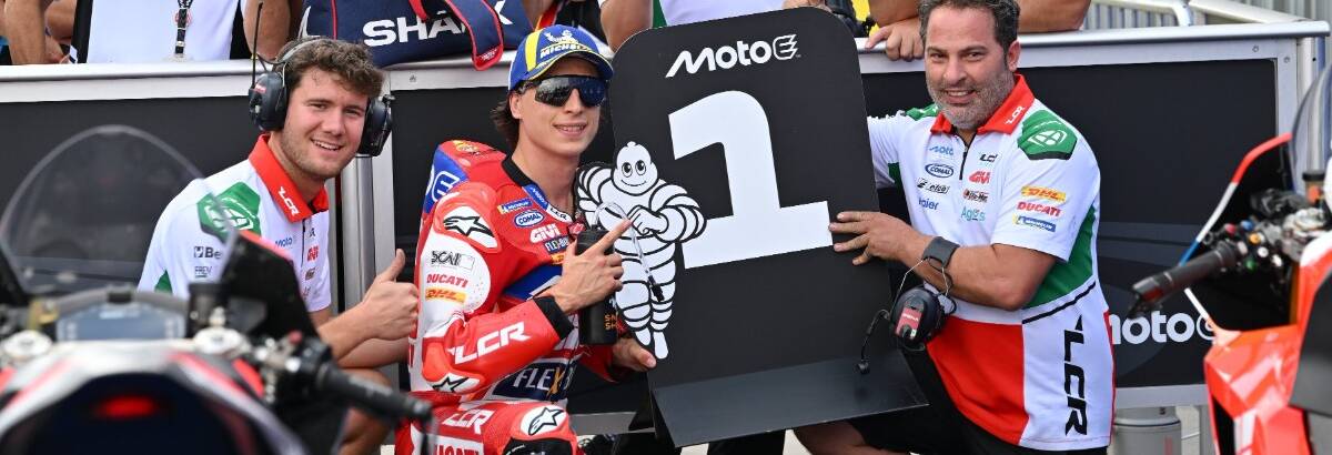 MotoE: Casadei crava pole position na Hungria e Granado é 3º