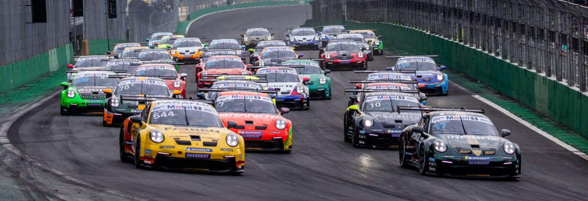 Porsche Cup retorna ao Brasil em fim de semana de gala e freios à prova em Interlagos