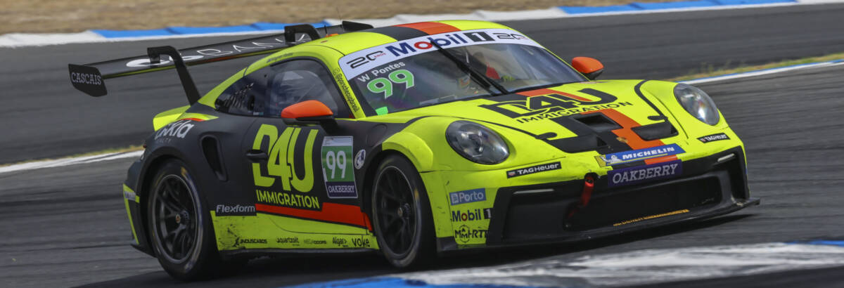 Porsche Cup: Wagner Pontes conquista pódio em Portugal com a D4U Immigration