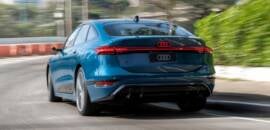 Audi A6 Sportback e-tron 2025 chega por R$ 649.990 como o mais aerodinâmico da história da marca