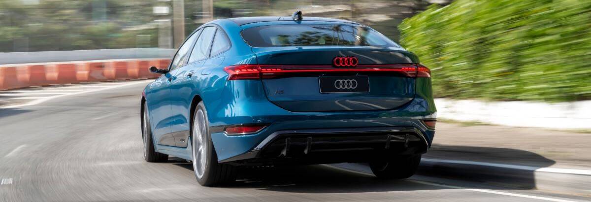 Audi A6 Sportback e-tron 2025 chega por R$ 649.990 como o mais aerodinâmico da história da marca
