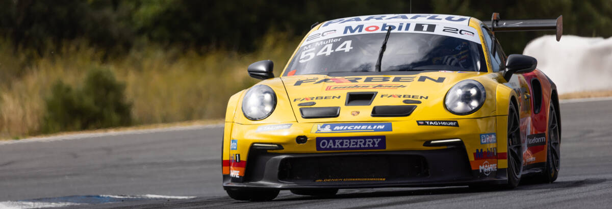 Porsche Cup: Müller faz barba, cabelo e bigode e tem vitória dominante em Estoril