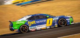 Cacá Bueno conquista pódio no Velocitta na NASCAR Brasil e crava volta mais rápida da corrida