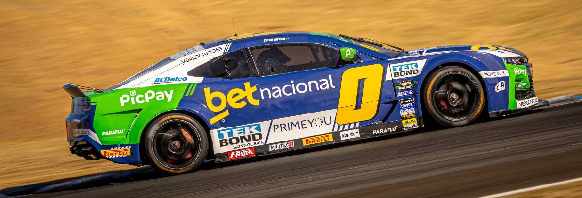 Cacá Bueno conquista pódio no Velocitta na NASCAR Brasil e crava volta mais rápida da corrida