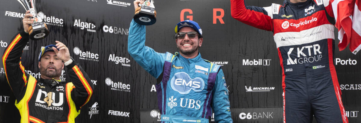 Sanchez conquista segundo lugar na corrida 2 em Estoril e é líder da Porsche Carrera Cup Rookie