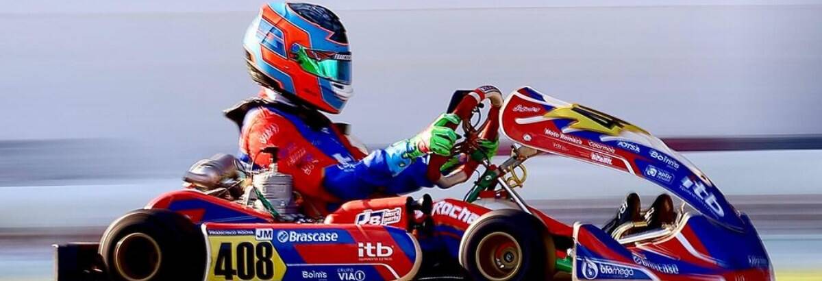 Francisco Rocha segue a preparação para o Brasileiro de Kart após disputas no Maranhão