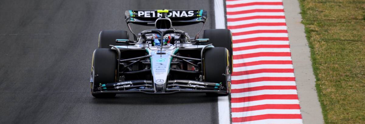 F1: Russell e Antonelli relatam melhora no W16 com suspensão trocada