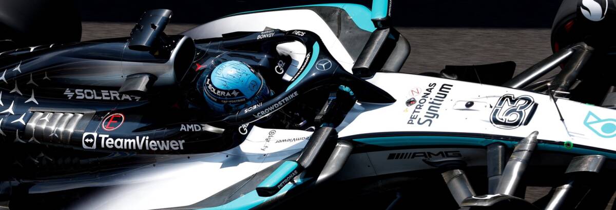 F1: Russell confia no motor da Mercedes, mas nega favoritismo em 2026