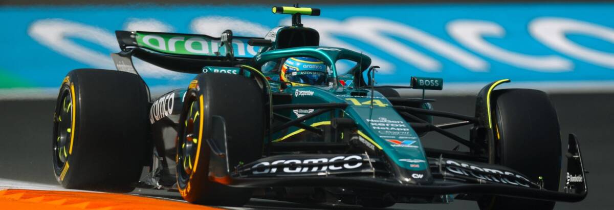 F1: Aston Martin explica falha de suspensão no carro de Alonso em Monza