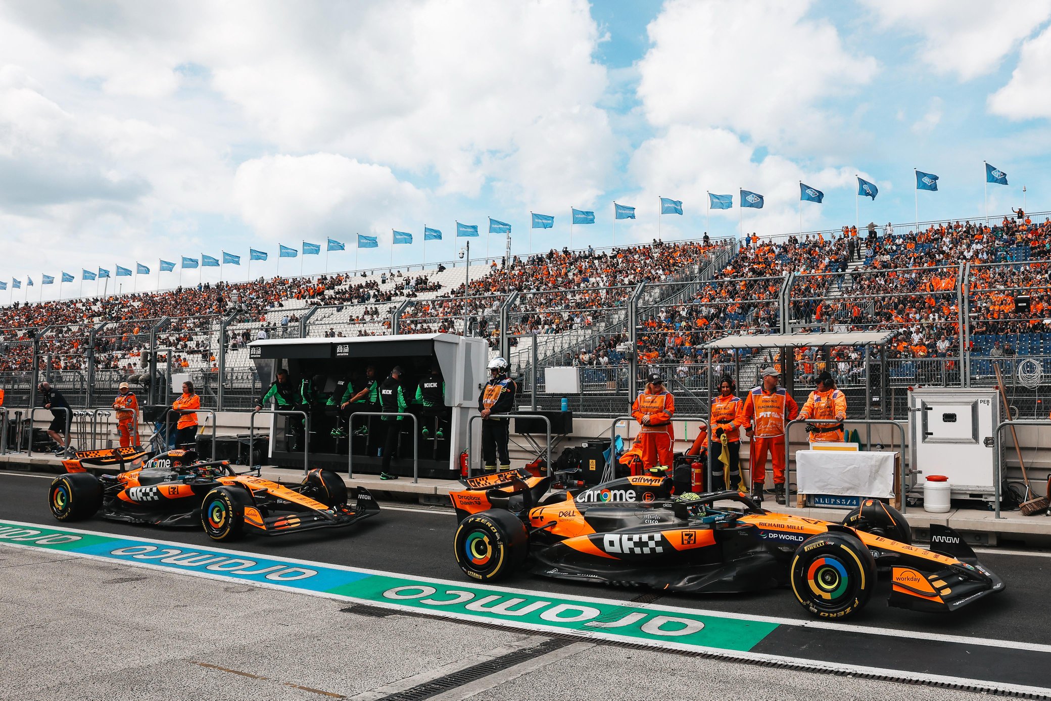 F1: Norris puxa dobradinha da McLaren no TL1 do GP da Holanda F1: Norris puxa dobradinha da McLaren no TL1 do GP da Holanda