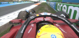 F1: Hamilton sofre acidente, abandona e provoca entrada do Safety Car em Zandvoort
