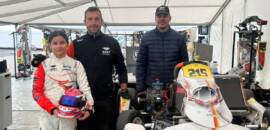 Marcella Assumpção é destaque em teste com a Kart Republic em academia de equipe de F1 na Suécia