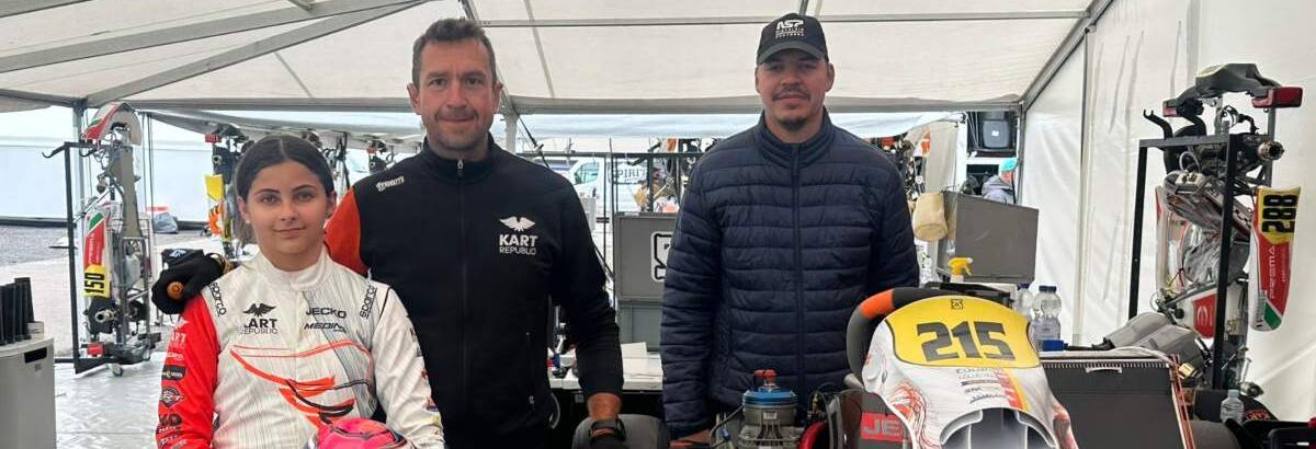 Marcella Assumpção é destaque em teste com a Kart Republic em academia de equipe de F1 na Suécia