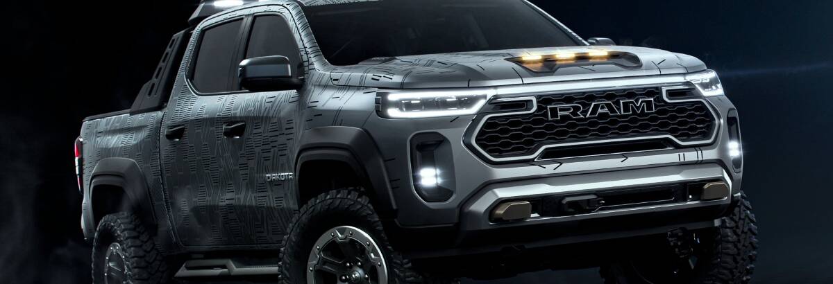 RAM revela nova Dakota no Brasil e picape média chega em 2026