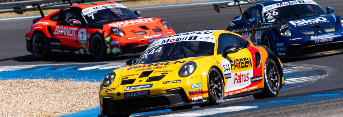 Porsche Cup: Müller domina prova acidentada e volta a vencer no Estoril