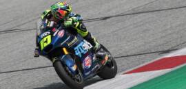 Moto2: Moreira domina sexta-feira na Hungria apesar de queda