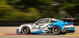 Em Sachsenring, Matheus Ferreira conquista mais dois pódios na Porsche Cup Alemã