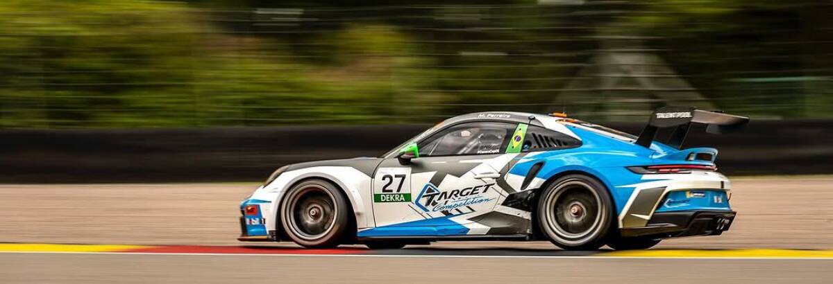Em Sachsenring, Matheus Ferreira conquista mais dois pódios na Porsche Cup Alemã