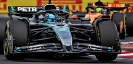 F1: Russell compara seu tempo sem título à espera de Schumacher na Ferrari