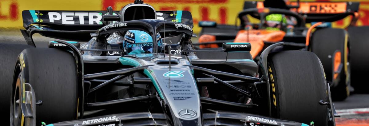 F1: Russell compara seu tempo sem título à espera de Schumacher na Ferrari