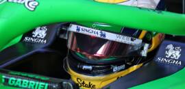 Bortoleto conta inspiração de capacete para F1: “Mistura de Senna e Brasil”