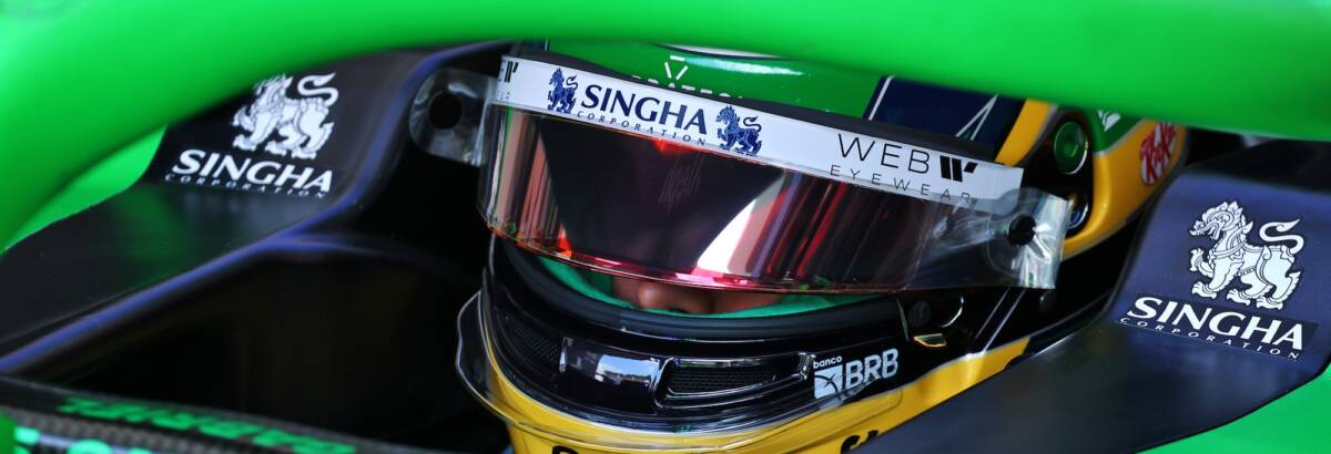 Bortoleto conta inspiração de capacete para F1: “Mistura de Senna e Brasil”