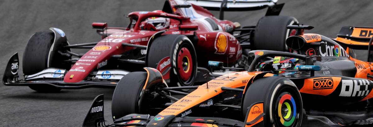 F1: McLaren espera Ferrari forte nas próximas etapas de 2025